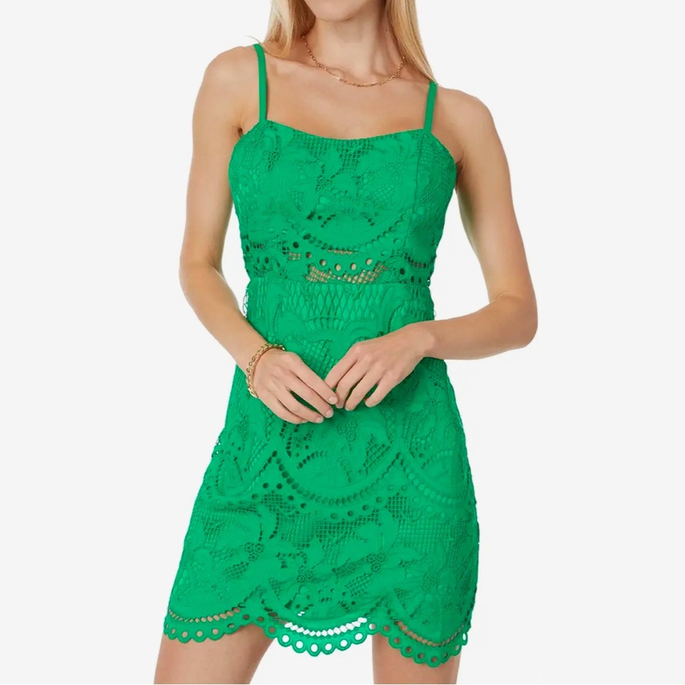 *NWT* Lilly Pulitzer Lace Risette Dress, Size 4